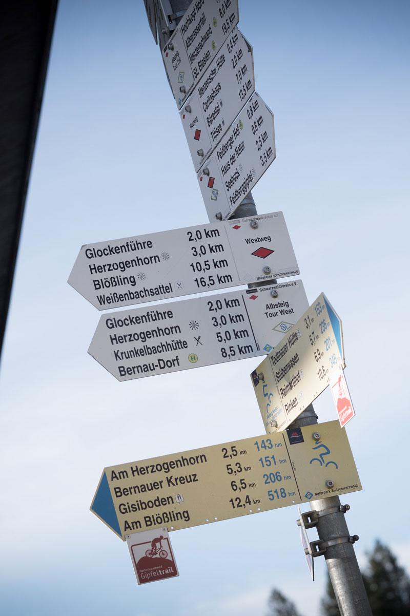 Ferienwohnung Feldberg wegweiser